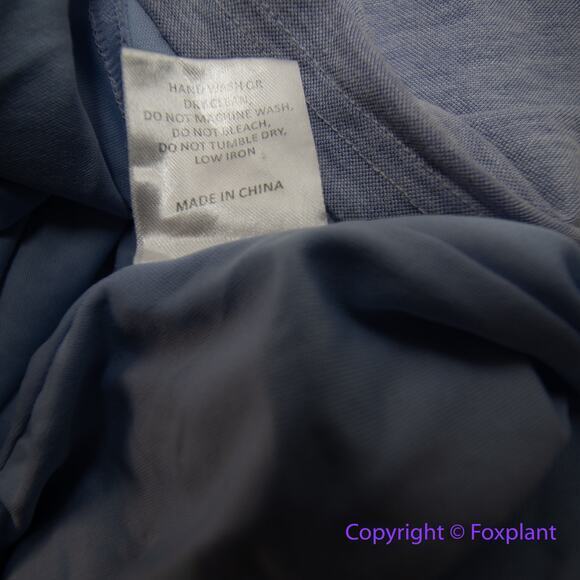 Anthropologie HUTCH blue Dress scalloped elastic waistline, size 3X - Picture 16 of 16